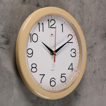 Часы настенные "Классика", "Рубин", песочн. обод 23х23 см 2566720