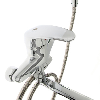 Смеситель для ванны Roegen RC110B, длинный излив, однорычажный Смеситель для ванны Roegen RC110B, длинный излив, однорычажный