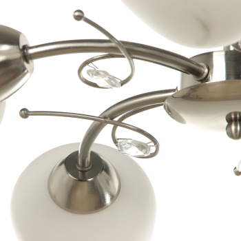 Светильник потолочный N0407/5  5*60W E27, 220V S=20м2 VERNER LIGHTING *1