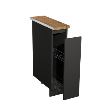 Шкаф напольный бутылочница 200х850х600 мм BROZEX-WOOD Next, графит