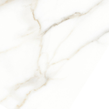 Керамогранит 1.6 м² Global Tile Calacatta Gold, 400х400х8 мм, белый