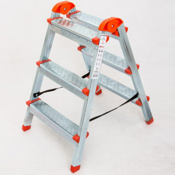 Стремянка стальная 2-х сторонняя 3 ступени, выс.верхн. площ.0,61м 122403 "Ярус" "Perilla" *1 Стремянка стальная 2-х сторонняя 3 ступени, выс.верхн. площ.0,61м 122403 "Ярус" "Perilla" *1