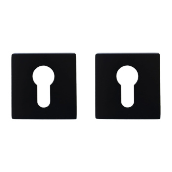 Накладка п/цилиндр ЧЕРНЫЙ матовый A11 квадрат 03/204912 TRODOS *1/96