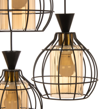 Люстра 03263-0.4-03 BK Е27 60Вт S=18м2  *1