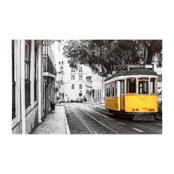 Картина на подрамнике "Жёлтый трамвай" 70*110  6956775