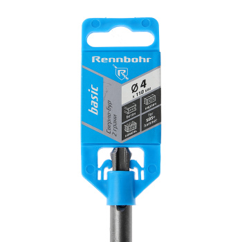 Бур по бетону 4*110мм SDS-plus 2 грани арт.690411 Rennbohr Basic *1/25/200 Бур по бетону 4*110мм SDS-plus 2 грани арт.690411 Rennbohr Basic *1/25/200