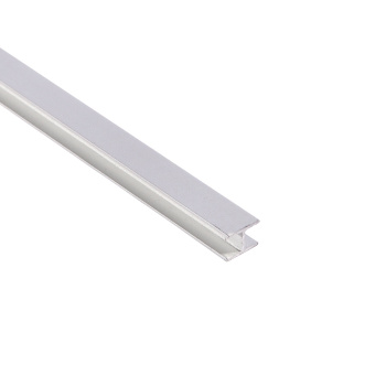 Планка для мебельного щита 600х4 мм BROZEX-WOOD, щелевая, алюминий матовый