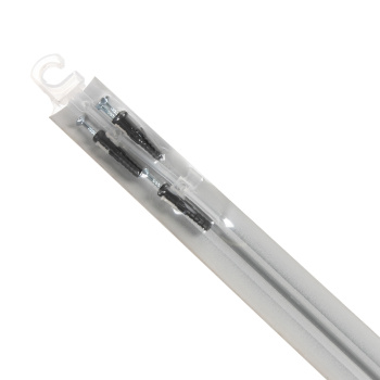 Порог-стык разноуровневый 40х900 мм Русский профиль, скрытый крепеж, дуб леванте