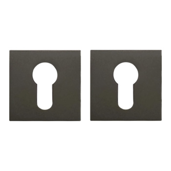 Накладка п/цилиндр ГРАФИТ A11 квадрат 03/204913 TRODOS *1/96