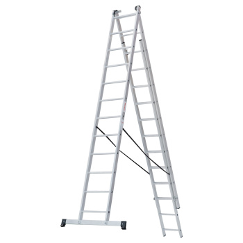 Лестница многофункциональная складная алюм. 3х12ступ.,общ.дл.7,87м,max н.150кгNV1230 1230312 "НВ" *1 Лестница многофункциональная складная алюм. 3х12ступ.,общ.дл.7,87м,max н.150кгNV1230 1230312 "НВ" *1