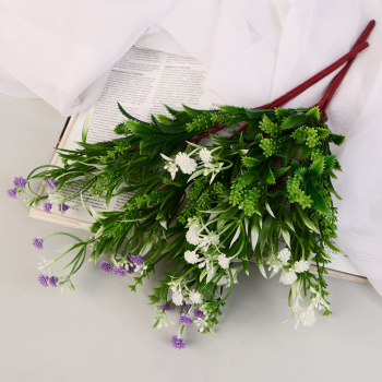 Букет искусственный «Барбарис с зеленью», 30 см, МИКС