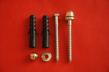 Крепеж унитаза к полу "ЭЛИТ-ХРОМ" Филд *10