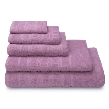 Полотенце махровое 50*90см Space цв.14-3204 сиреневый 330г/м2 ПЛ-2601-05270 *5/30 снят