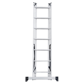 Лестница многофункциональная складная алюм. 3х 7ступ.,общ.дл.4,49м,max н.150кгNV1230 1230307"НВ"*1 Лестница многофункциональная складная алюм. 3х 7ступ.,общ.дл.4,49м,max н.150кгNV1230 1230307"НВ"*1