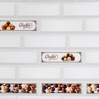 Панель АБС "Шоколад" (фартук) (3,0*0,6м) *1