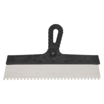 Шпатель малярный зубчат. 350мм зуб 6*6 "Korvus" (арт.1205109) *1/24