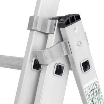 Лестница многофункциональная складная алюм. 3х10ступ.,общ.дл.6,31м,max н.150кгNV1230 1230310 "НВ" *1 Лестница многофункциональная складная алюм. 3х10ступ.,общ.дл.6,31м,max н.150кгNV1230 1230310 "НВ" *1