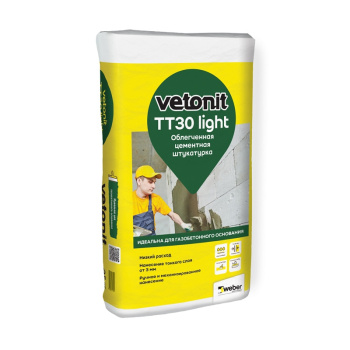 Штукатурка цементная 25 кг Vetonit TT30 light Штукатурка цементная 25 кг Vetonit TT30 light