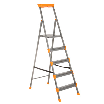 Стремянка стальная 5 ступеней, выс.верхн. пл.1,07м СМ5 "Ника" *1 Стремянка стальная 5 ступеней, выс.верхн. пл.1,07м СМ5 "Ника" *1