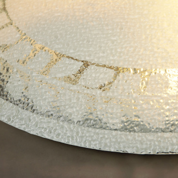 Светильник настенно-потолочный  стекло FX3140/12''  Е27 60Вт  (h=90, диам 300 ) 8кв.м.    VERNER LIG