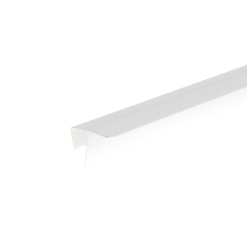 Профиль 10мм F-образный 3м белый 25мм РСП *50