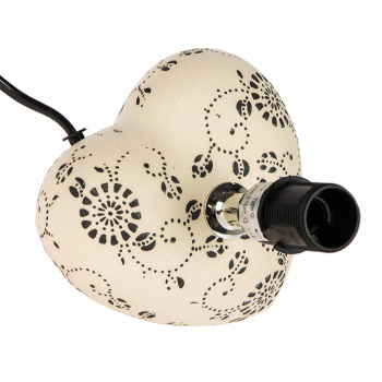 Лампа настольная 17197-0.7-01DY (керамика+абажур) *1/24