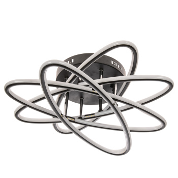 Люстра Verner Lighting YT171/4, 25 Вт, 3000-6500 K, пульт д/у, черный