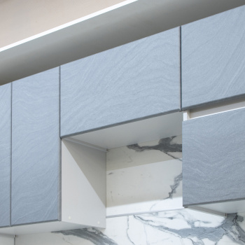 Шкаф навесной 600х338х290 мм BROZEX-WOOD GreyWind, для вытяжки, с дверцей