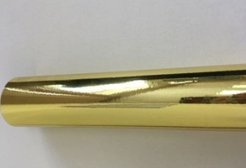 Пленка самоклеящаяся 0.45х8 м D&B, голография золото