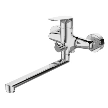 Смеситель д/ванны DEVIDA коллекция ARBO однорычажный, длинный излив DVS1023-12 *1/10