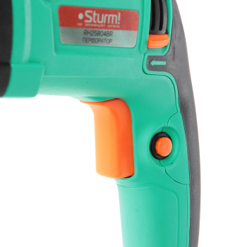Перфоратор  800Вт 3режима 0-1100об/мин 0-4850уд/мин 3Дж кейс RH25804BR STURM *1/3