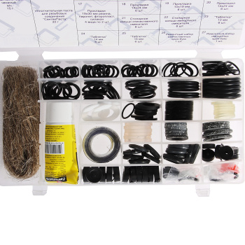 Набор сантехн. прокладок для смесителя СТМ "Сантехник" №4, в боксе