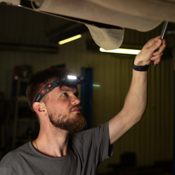 Фонарь налобный СТАРТ LOE 503-В1 Black аккумулятор 1200mAh  *1/60