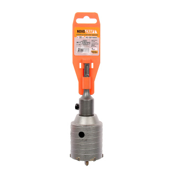 Коронка по бетону  55мм ударная твердосплавная центрирующее сверло (NC-CB110055) NovoCRAFT*1/10/20