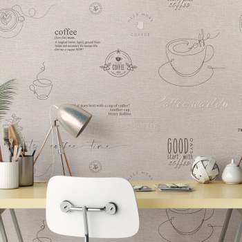 Обои флиз Ateliero Cafe (сер.) 589698 1.06*10м *6