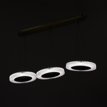 Люстра S2124/3 GD LED 3000К-6500К (l=650, d=200, h=800) б/пульта VERNER LIGHTING *1