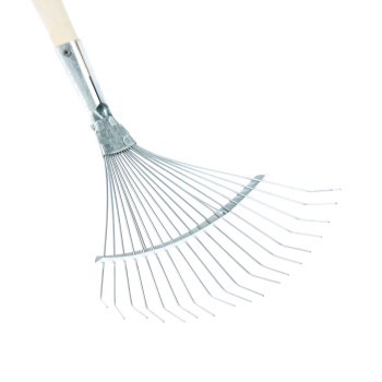 Грабли веерные, 18 зубьев, с черенком