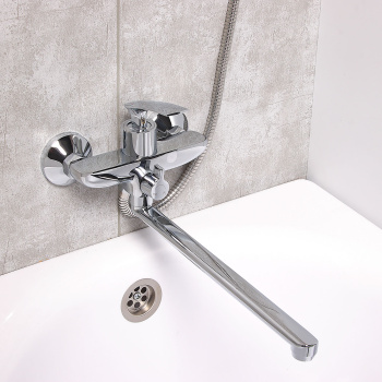 Смеситель универсальный Potato P22234, длинный излив, однорычажный