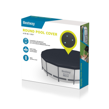 Тент для каркасных бассейнов d=457/460 см 58038 1228982