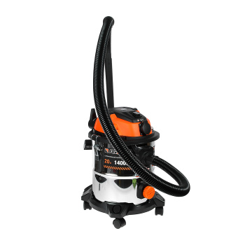 Пылесос строительный 1400Вт объем бака 20л шланг 1,5м d шланга 32мм VC 20 FoxWeld *1