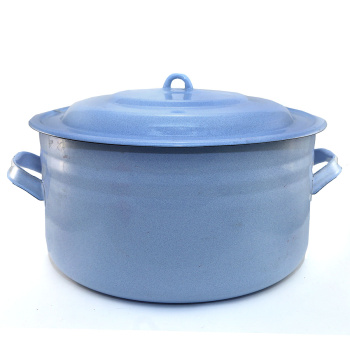 Бак эмалированный 18л d360мм с Крышкой, без деколи С-28261 *1