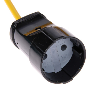 Удлинитель 1 розетка 10м б/з ШНУР 10А мощ.нагр 1300Вт Союз 481S-4101  *1/24