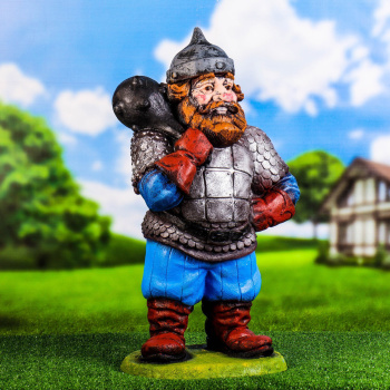 Садовая фигура "Богатырь" 25х33х72см  4453003